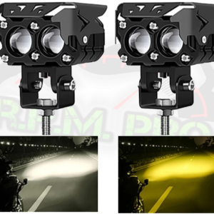 Exploradora Led Doble Color Moto / Carro 12000lm 12/24v