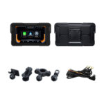 5.0inch 2.5D IPS Screen Motorcycle Navigation CarPlay & Android Auto