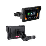 5.0inch 2.5D IPS Screen Motorcycle Navigation CarPlay & Android Auto