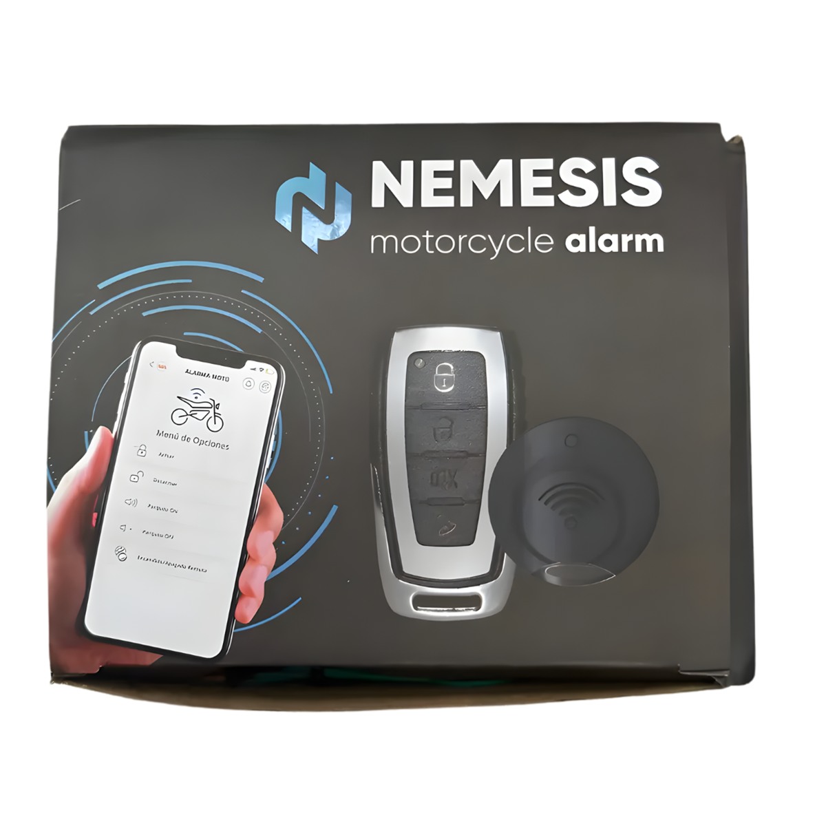Caja de la alarma de proximidad Nemesis M70 con control y sensor